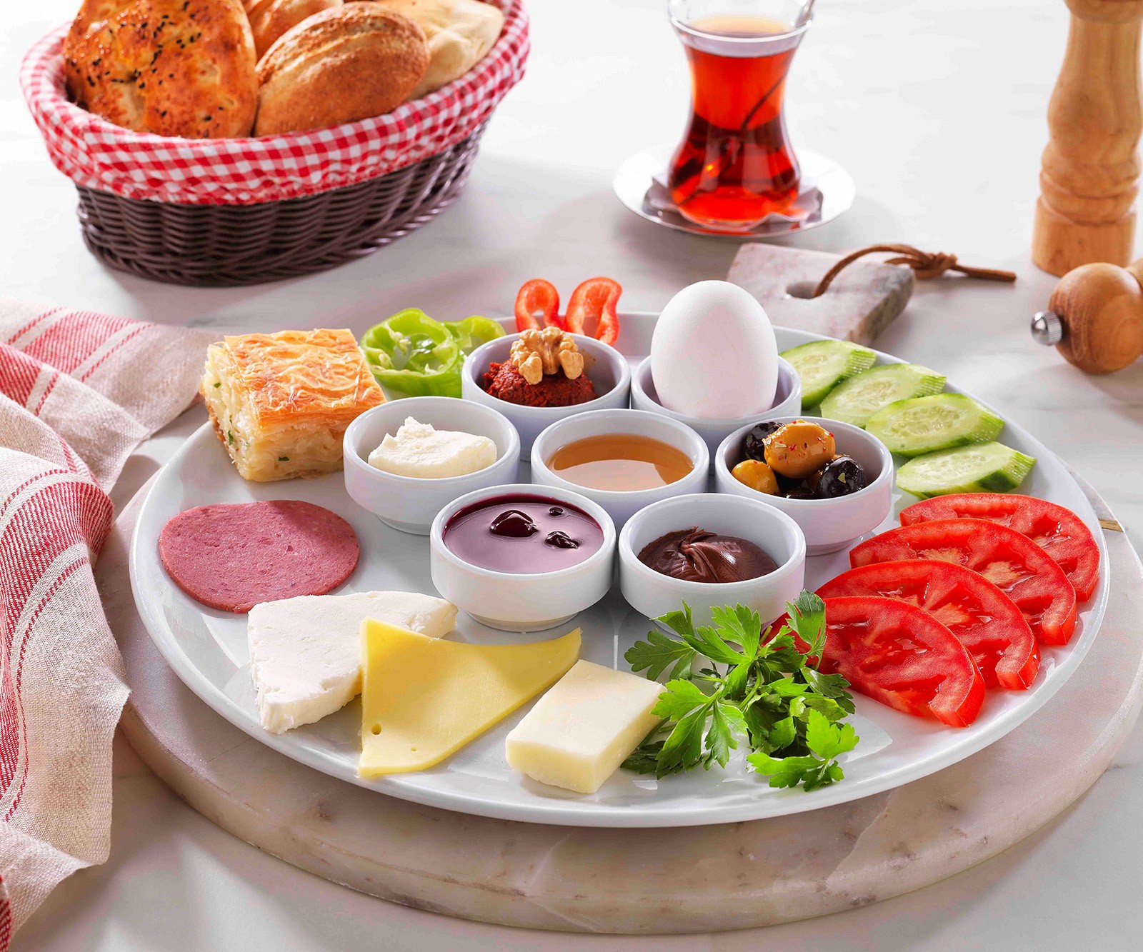 Paris Kahvaltı Tabağı