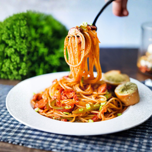 Renkli Spagetti